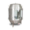lò quay vịt inox kính 90cm Bếp Đỏ LQK-R90