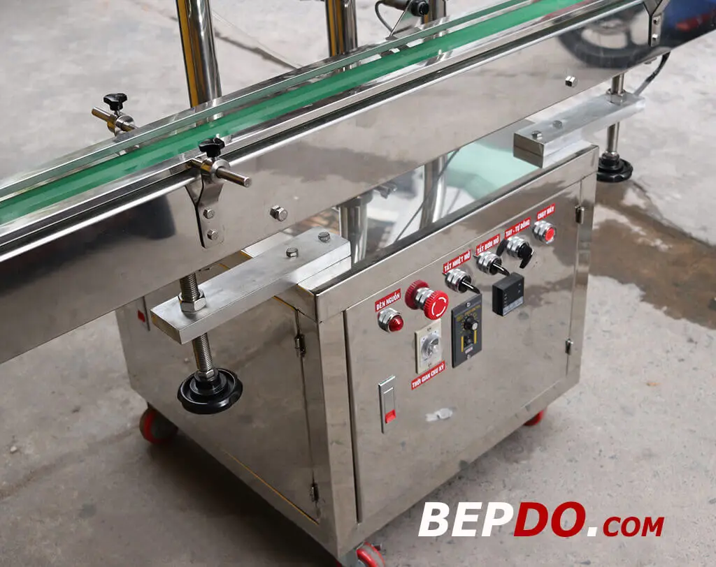 hệ thống điều khiển trực quan với băng tải chuyên nghiệp