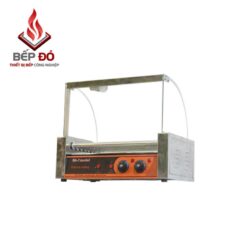 Lò nướng xúc xích 7 thanh nhiệt kính cong Bếp Đỏ