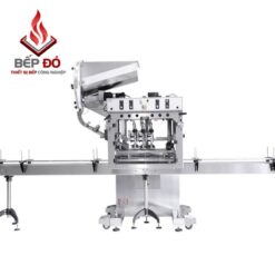 máy chiết rót tự động đóng nắp chai
