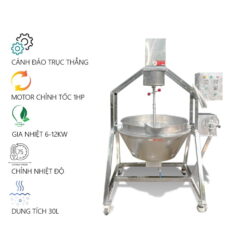 chảo xào nhân 30l dùng điện