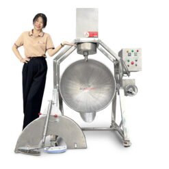 Chảo xào nhân điện bếp đỏ