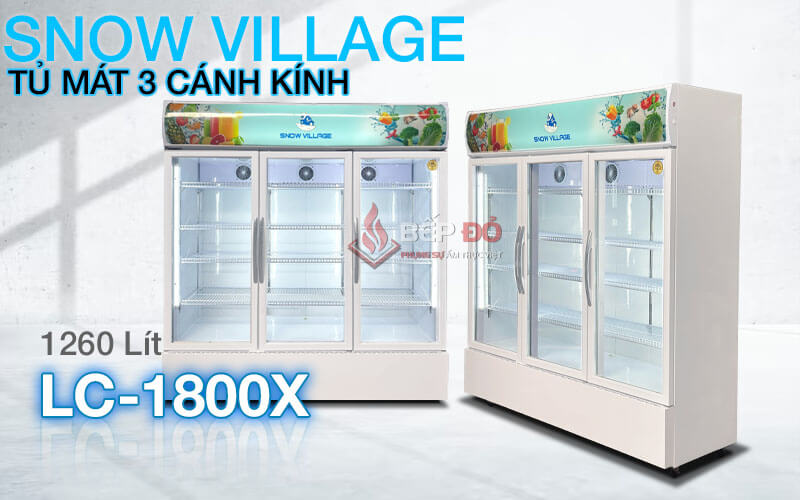 tu mat 3 canh kinh snowvillage lc 1800x dung tich 1260l