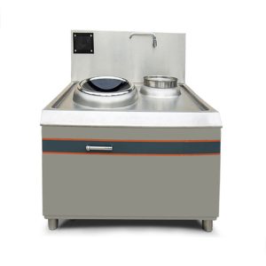 bếp xào đơn điện từ mặt kính có bầu nước DTL-150-1