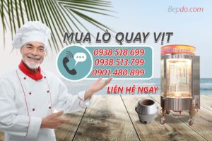 liên hệ mua lò quay vịt chính hãng tại Bếp Đỏ
