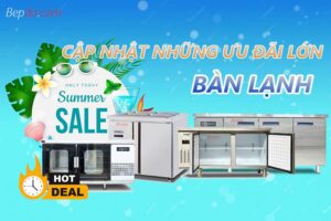 ưu đãi bàn lạnh hấp dẫn tại Bếp Đỏ