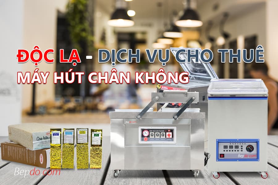 dịch vụ cho thuê máy hút chân không