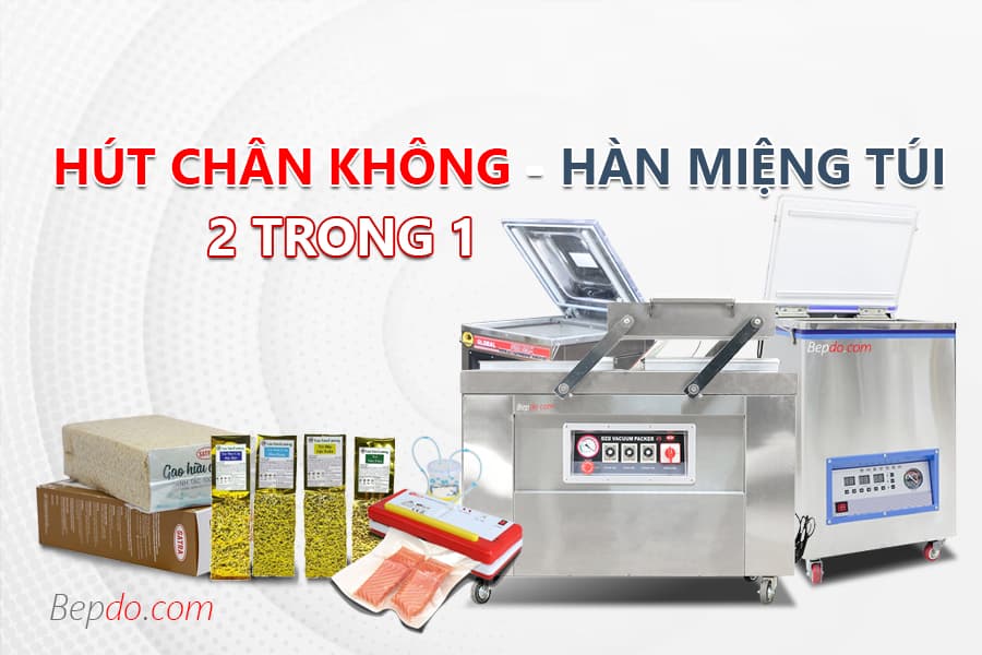 máy hút chân không hàn miệng túi thế hệ mới