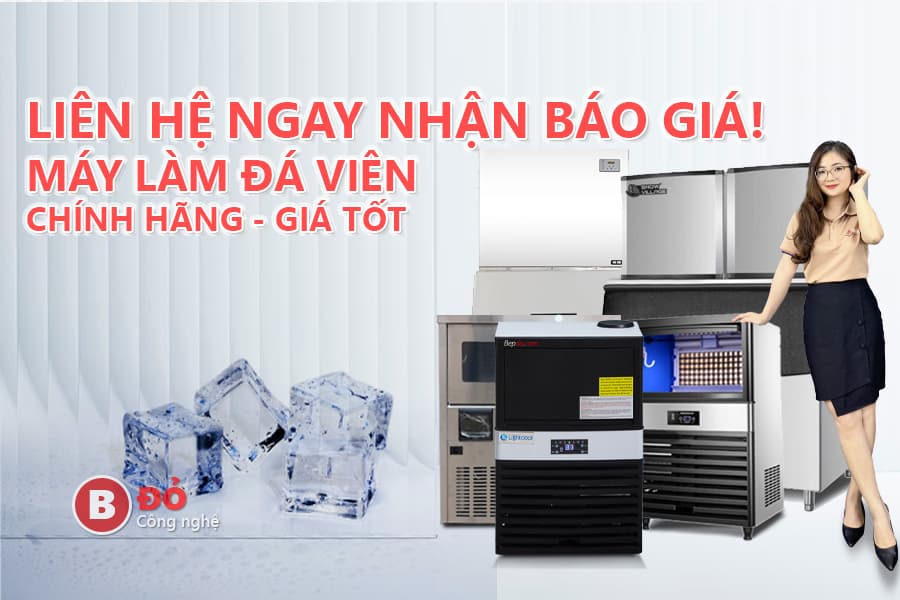 liên hệ nhận tư vấn báo giá thiết bị làm đá viên tốt nhất