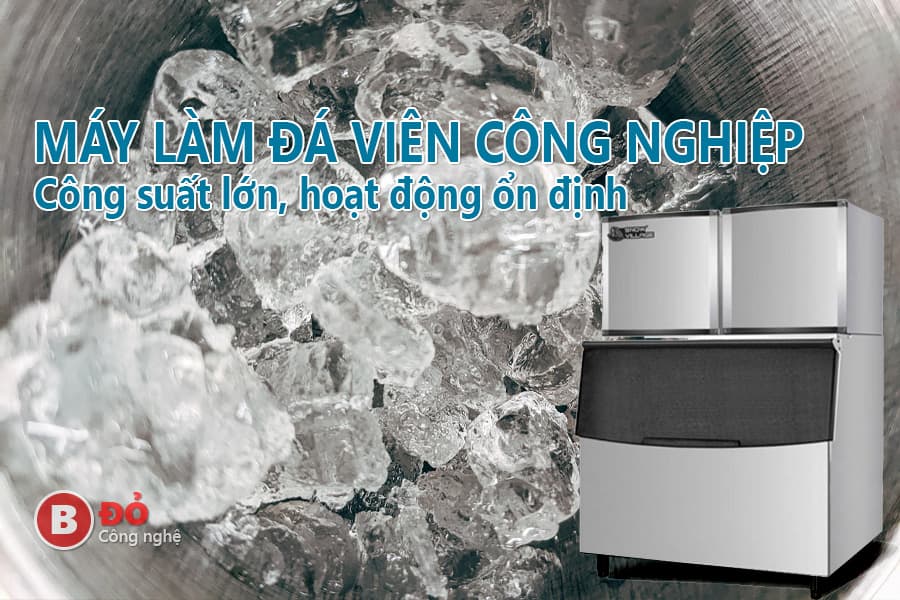 máy làm đá viên công nghiệp công suất lớn