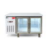 Bàn mát quạt lạnh cánh kính 1m2 snow village PLO.18L2Q