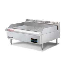 bếp chiên nửa phẳng nửa nhám điện chân thấp Berjaya EG5250HR-17