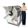 máy rang hạt công nghiệp dùng gas, củi Bếp Đỏ