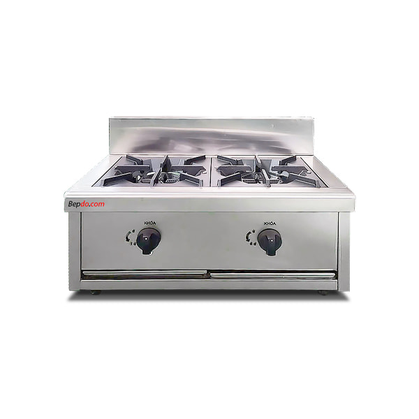 Bếp Âu 2 họng gas Bếp Đỏ A2-40 1 Bếp Âu 2 họng Bếp Đỏ A2-40